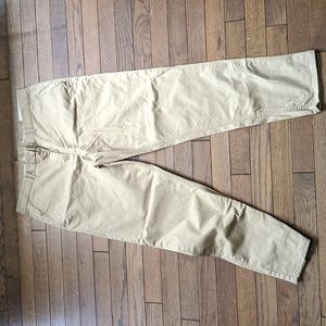 GAP Khaki Trousers Straight Leg Pants Size 10 NWT